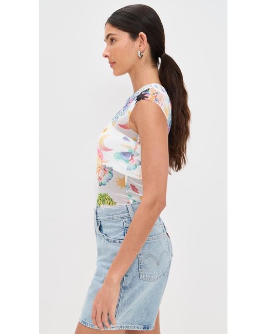 AFRM Blue Nina Top