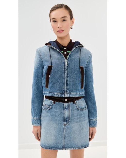 Marni Blue Denim Jacket