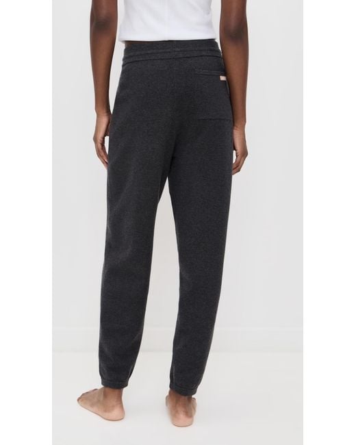 Lunya Black Cottonsilk Relaxed Joggers