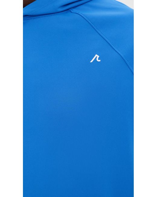 Redvanly Blue Larkin Performance Hoodie for men