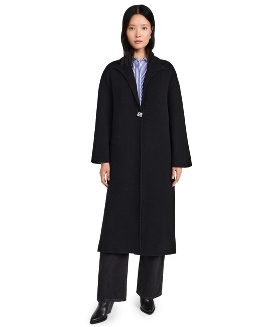 Rag & Bone Black Bridget Coatigan