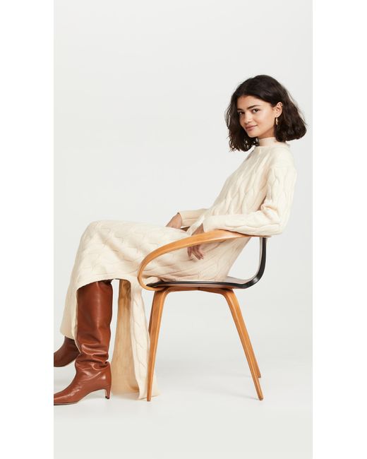 Dot Synthetic Dorothy Sweater Dress 