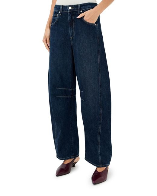 Twp Blue New Barrel Pants
