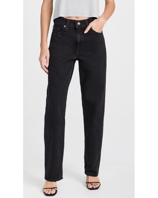 Levi's Black Dad Jeans