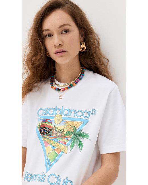 Casablancabrand Multicolor Nigerian Pebble Stone Monogram Necklace