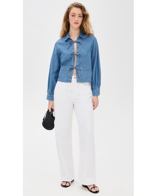 AG Jeans Blue Dottie Jacket