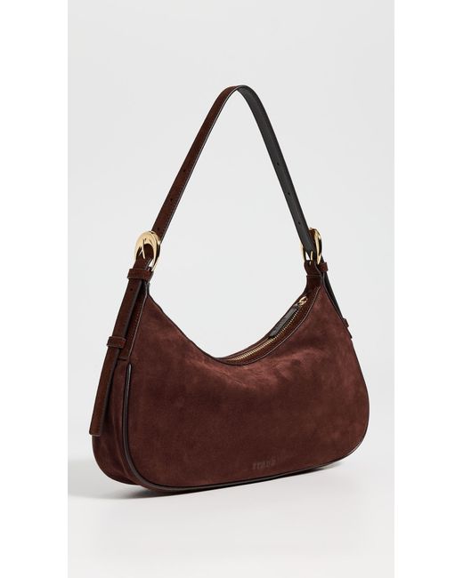 Staud Brown Pine Shoulder Bag