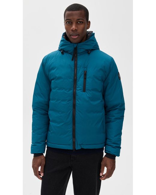 Canada Goose Blue Lodge Disc Hooded Jacket for men