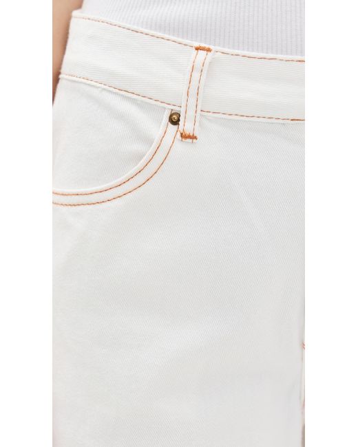 Lioness White Anchor Jeans