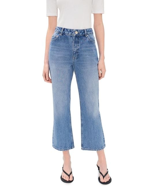 ALIGNE Blue Kick Flare Jeans