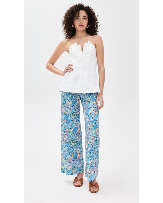 De Loreta White Corozo Top