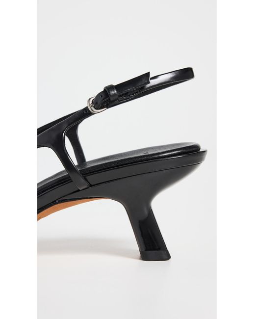 Vince Black Bianca Slingback Heels