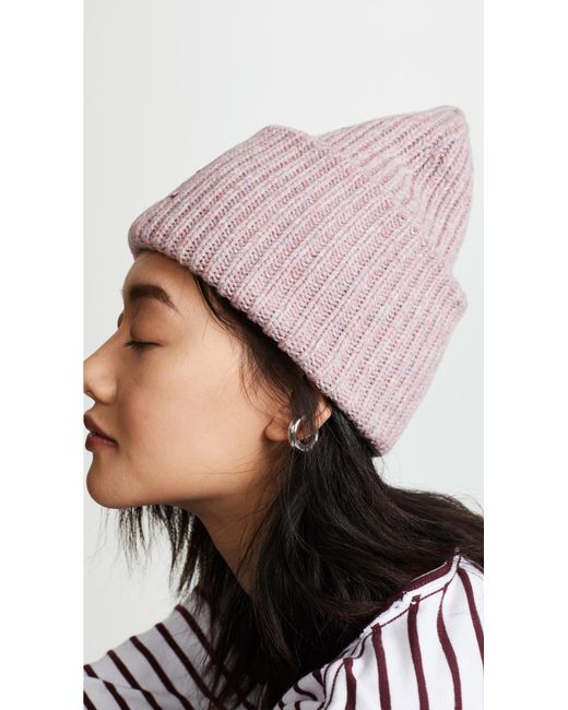 Acne Studios Wool Pansy With Face Hat 