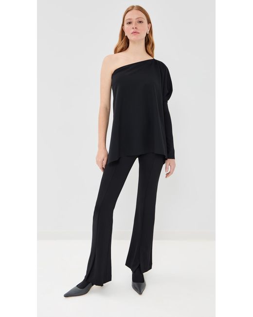 Rosetta Getty Black Split Vent Slim Pants