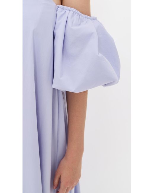 Caroline Constas Purple Palmer Gown