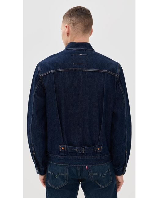 Levi's Blue Type I Trucker Jacket for men