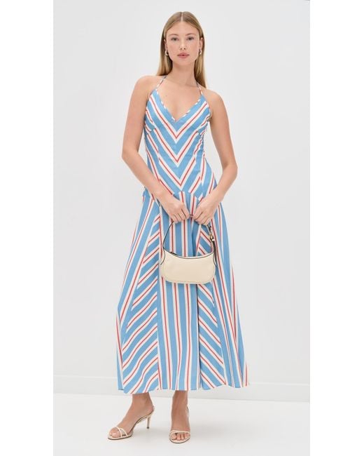 Solid & Striped Blue The Alessio Dress