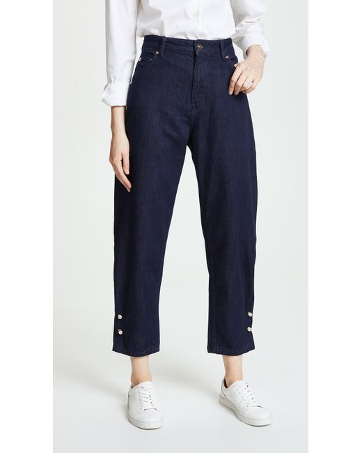 Mother Of Pearl Blue Kyra Trousers