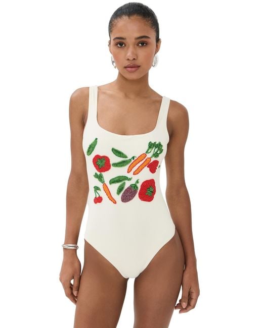 Staud Multicolor Lea One Piece