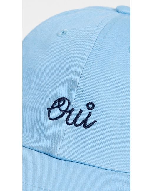 Clare V. Blue Baseball Hat