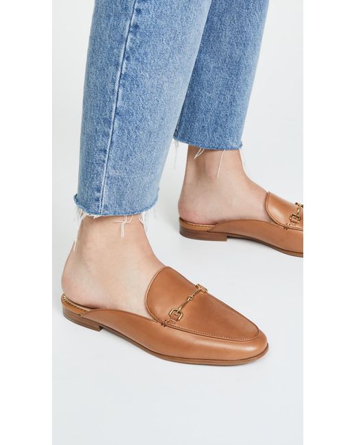 linnie leather mules