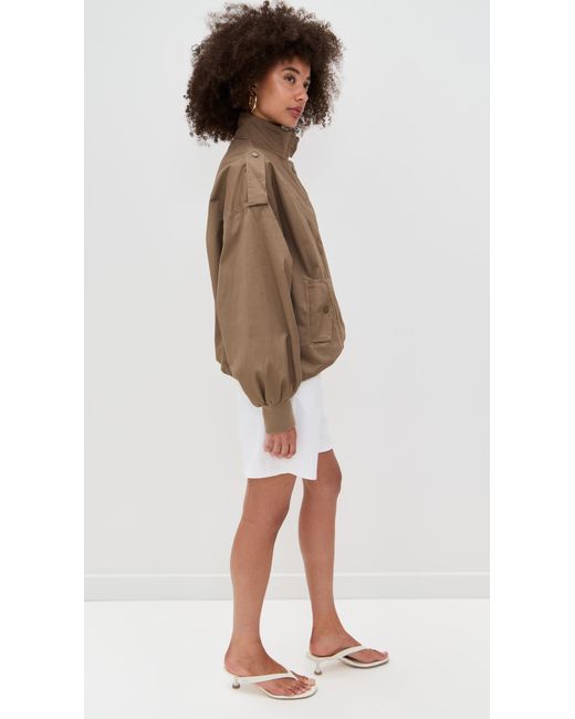 Staud Brown Simone Jacket