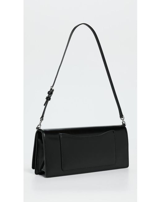 Marc Jacobs Black The Glam Mirror Shoulder Bag