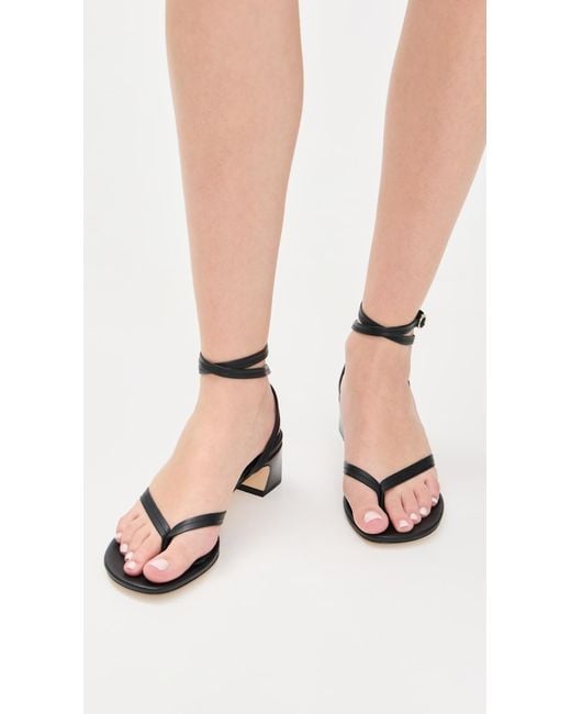 Rag & Bone Black Gemma Strappy Sandals