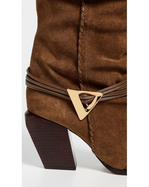 SCHUTZ SHOES Brown Sable Boots