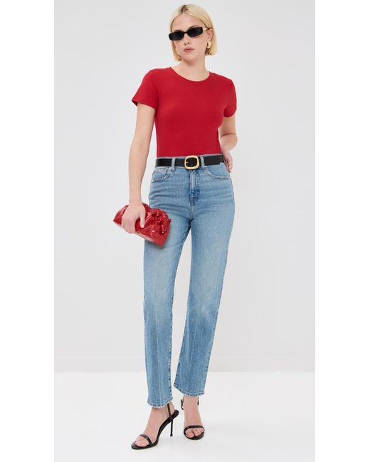 Le Bos Red Eloise Tee
