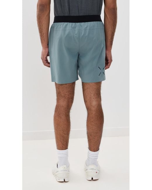 TEN THOUSAND Blue Interval Lined Shorts 7 for men