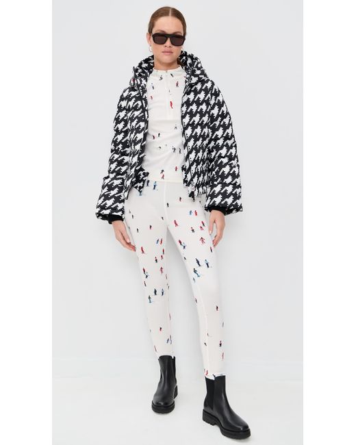 Perfect Moment White 1/4 Zip Base Layer Top