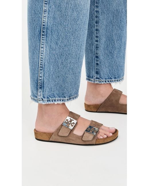 Tory Burch Multicolor Mellow Slides