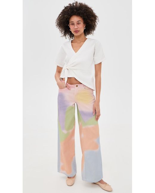 Sixxta White Wave Top
