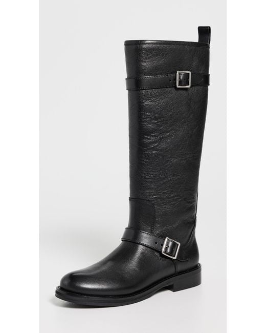 Jonathan Simkhai Black Noah Leather Boots