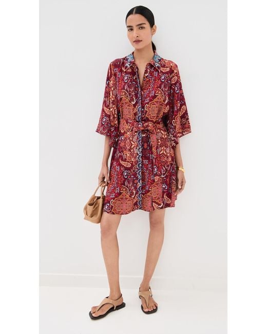 Figue Red Pamela Dress