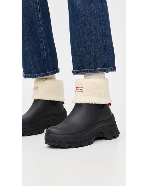 Hunter Black Esme Waterproof