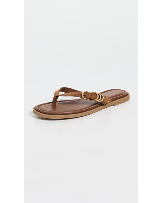 Rag & Bone Black Gia Thong Sandals