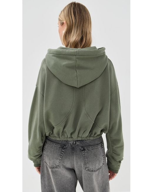 Halfboy Green Hoodie Zip Jacket