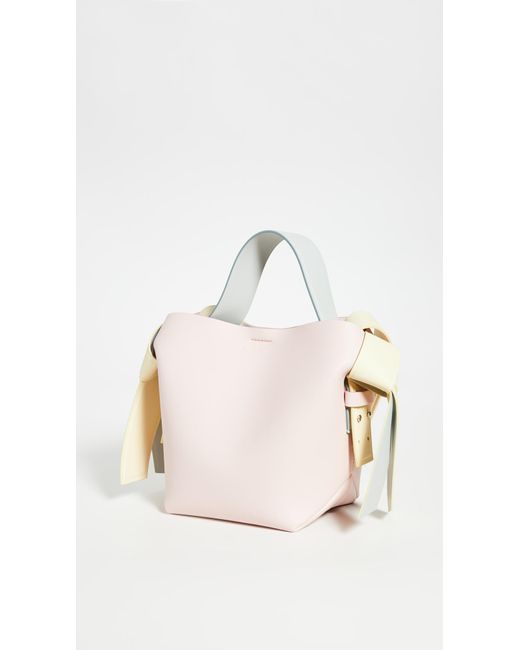 Acne Pink Musubi Mini Pastel Bag