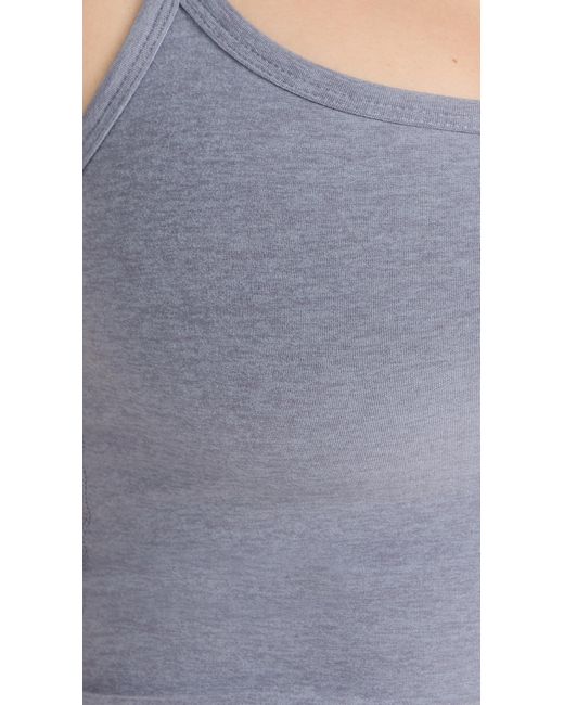 Beyond Yoga Multicolor Pacedye I Racerback Cropped Tank Coud Gray Heather