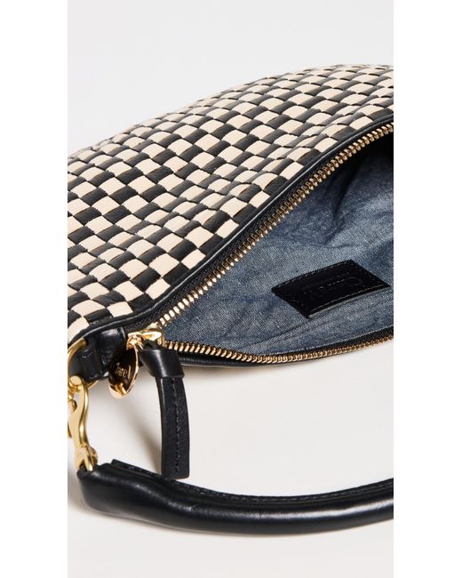 Clare V. White Petite Moyen Messenger Bag