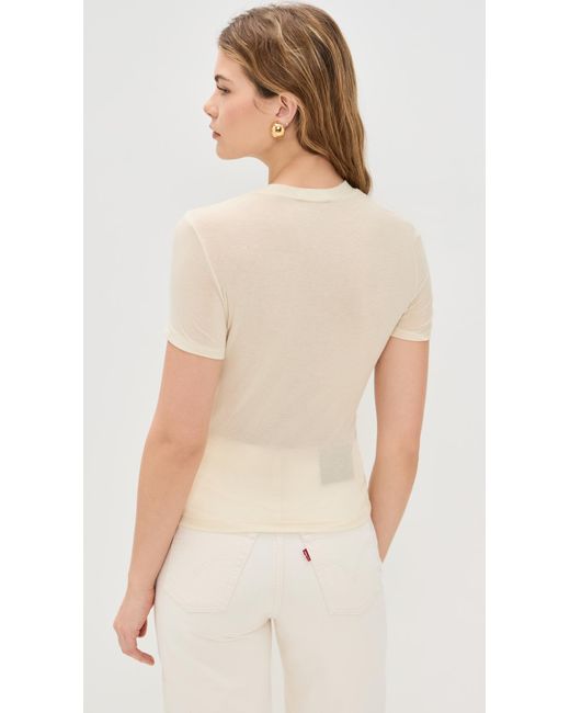 Agolde Natural Lissa Tee