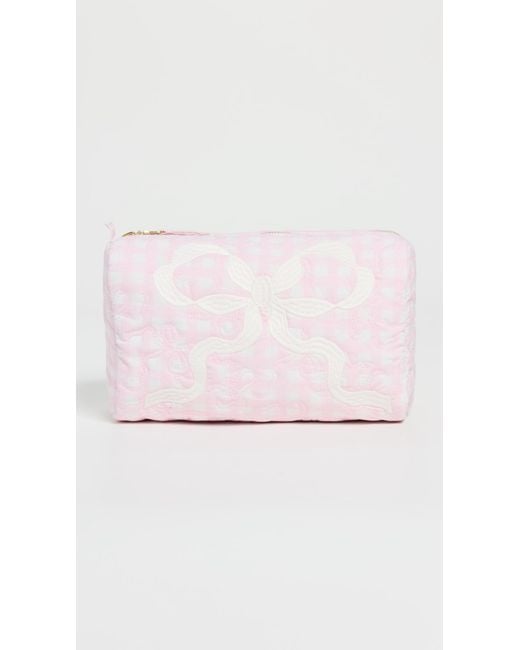 LoveShackFancy Pink Octavia Pouch