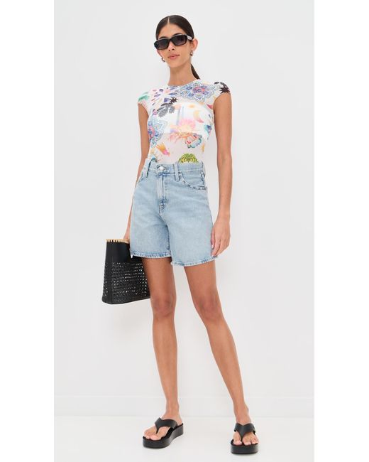 AFRM Blue Nina Top
