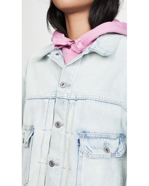 love letter trucker jacket