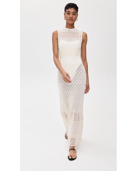 Escvdo Natural Frontera Maxi Dress