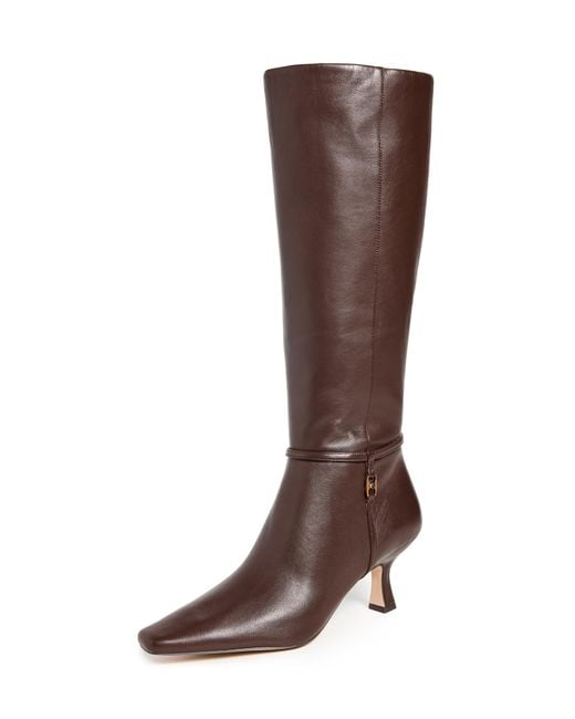 COACH Brown Raquel Boots