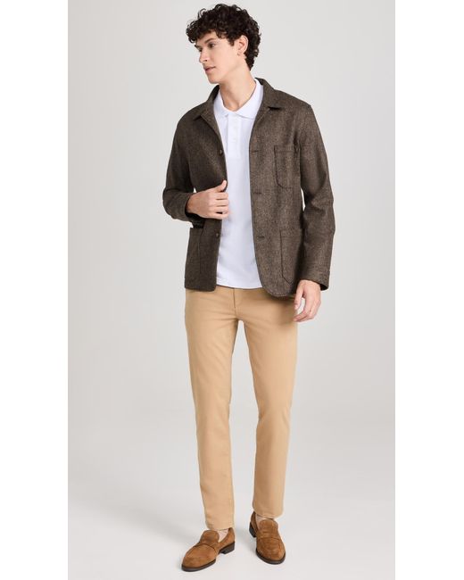 Maison Kitsuné White Fox Head Patch Regular Polo for men