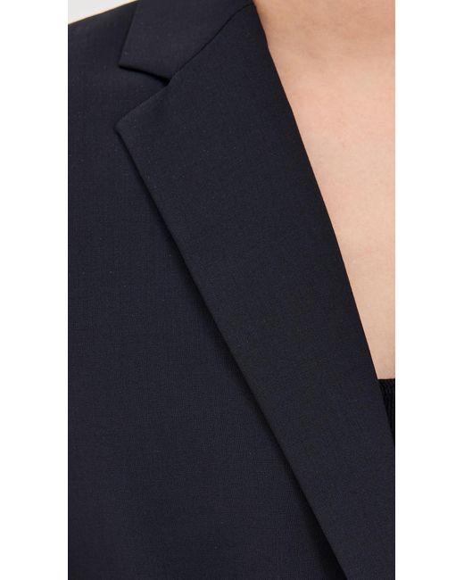 Theory Black 1 Button Slim Jacket